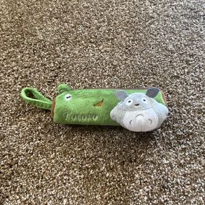 Fuzzy Totoro Pencil/Makeup Pouch